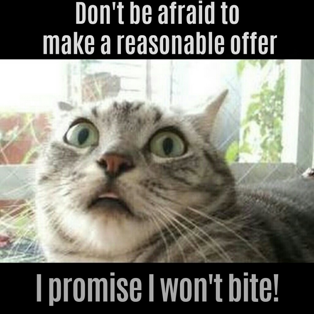 Reasonable Offers Considered